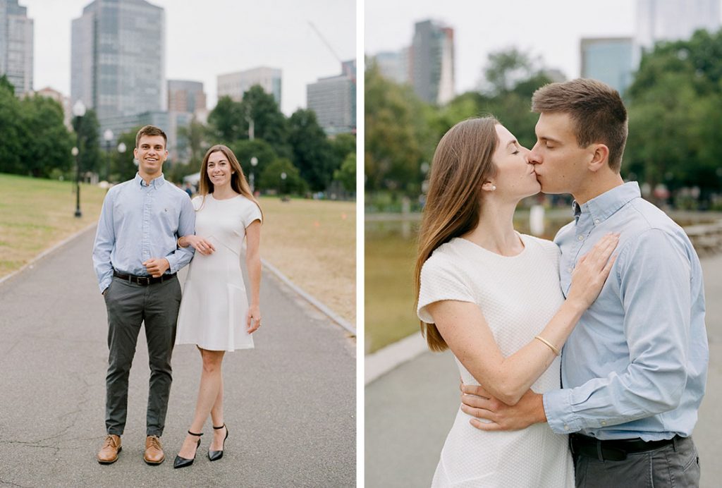 Boston Common Engagement Session with Heidi Vail Photography