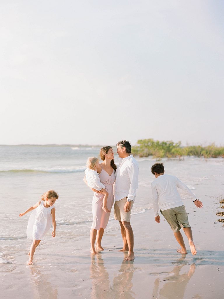 Heidi Vail Photography, Beachy Family Portraits at Lighthouse Point Park, Ponce Inlet, Florida