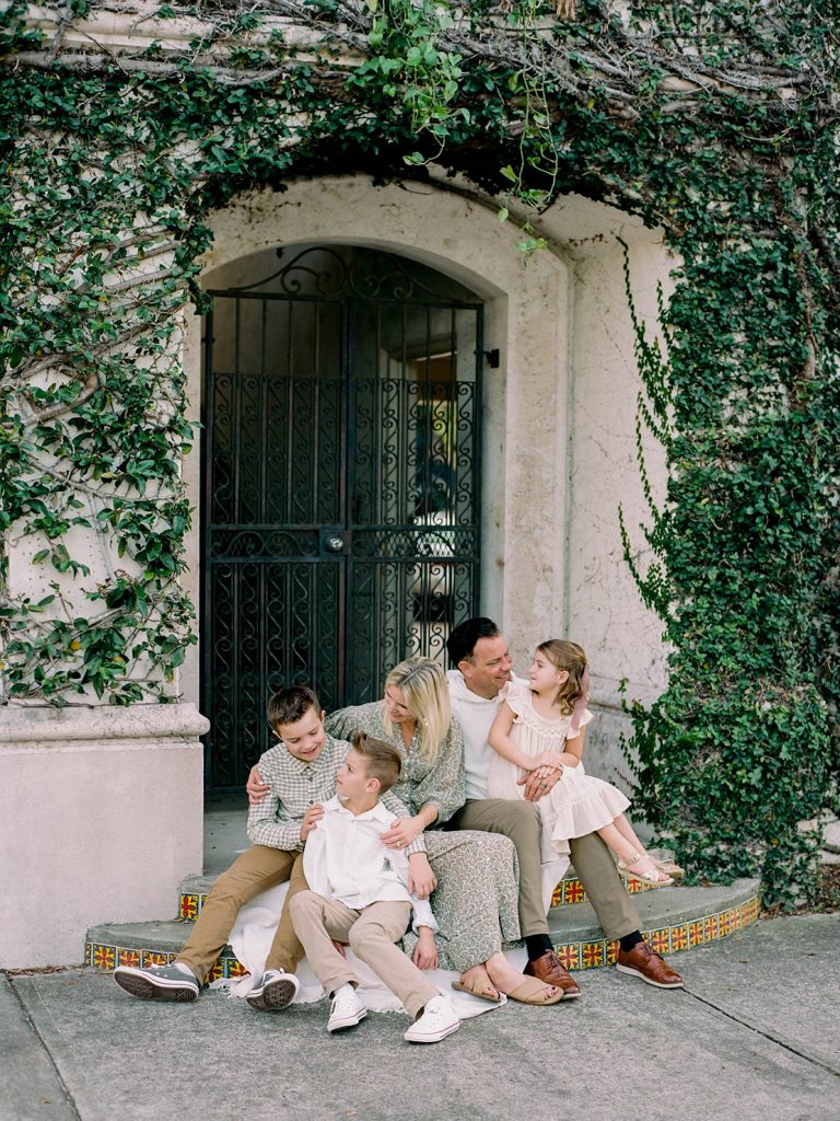 Heidi Vail Photography - Fine Art Film Photographer Based in Orlando - Winter Park Family Session at Hannibal Square