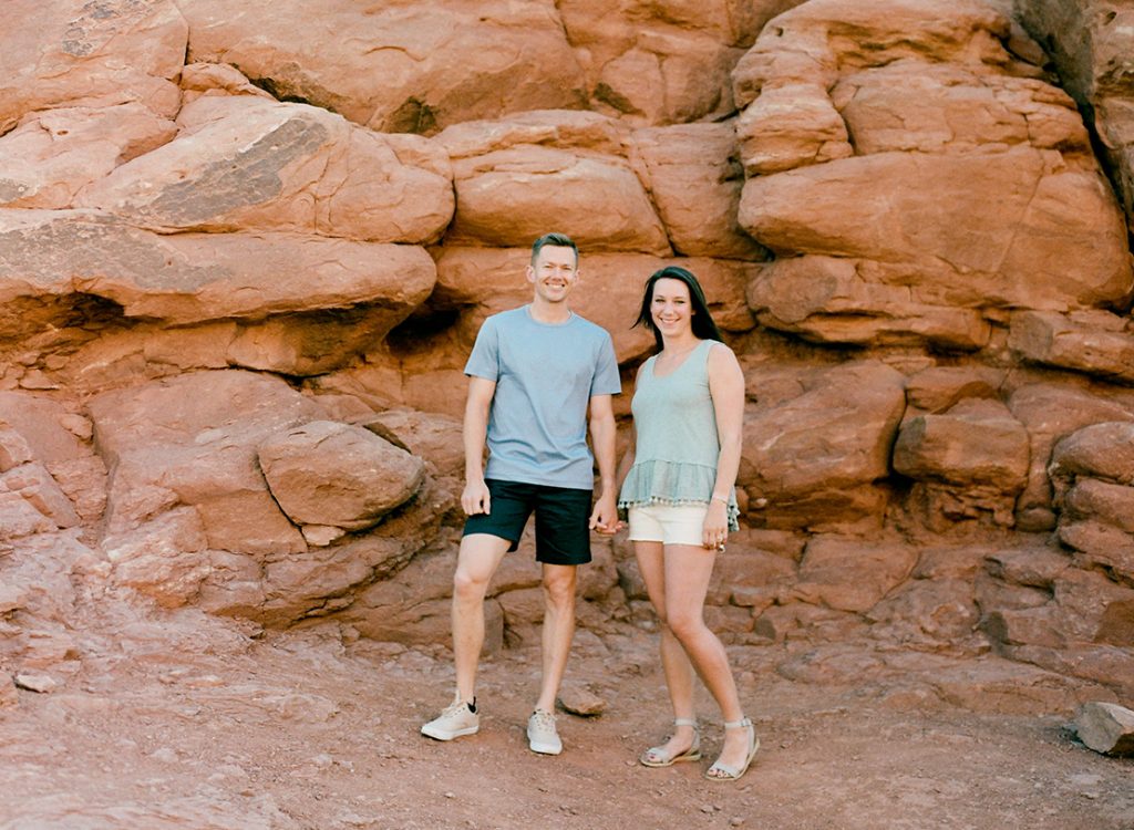 Heidi Vail Photography Moab Engagement Session in Utah at Arches National Park