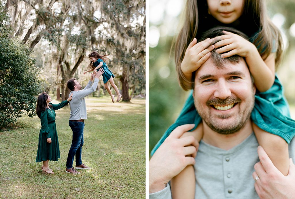 Families on Film Outdoor Family Session at Mead Botanical Gardens Central Florida By Heidi Vail Photography 