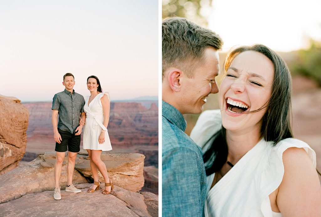 Dead Horse Point State Utah Engagement Session by Heidi Vail