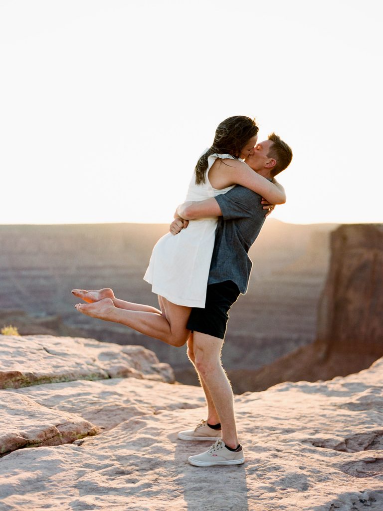 Dead Horse Point State Moab Utah Engagement Session by Heidi Vail Photography
