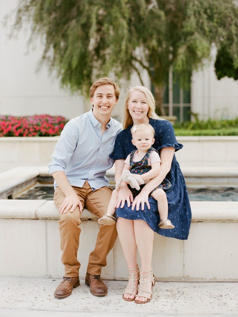 Downtown Winter Garden, Florida family portrait session with Heidi Vail Photography Fine Art Film Photographer | Family & Maternity Photography | Serving Central Florida