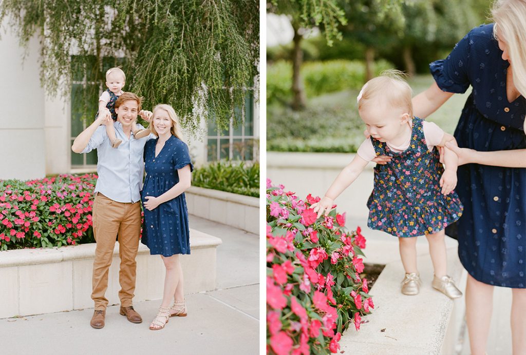 Downtown Winter Garden, Florida family portrait session with Heidi Vail Photography Fine Art Film Photographer | Family & Maternity Photography | Serving Central Florida