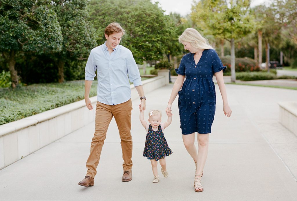 Downtown Winter Garden, Florida family portrait session with Heidi Vail Photography Fine Art Film Photographer | Family & Maternity Photography | Serving Central Florida