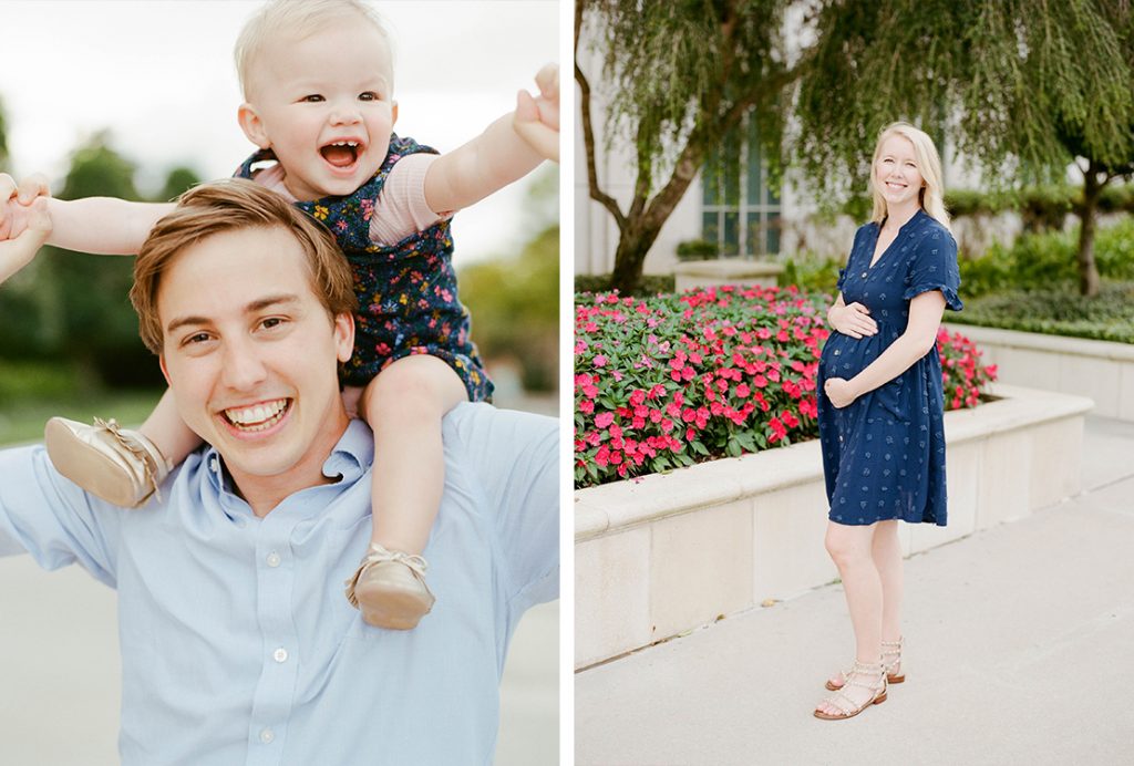 Downtown Winter Garden, Florida family portrait session with Heidi Vail Photography Fine Art Film Photographer | Family & Maternity Photography | Serving Central Florida