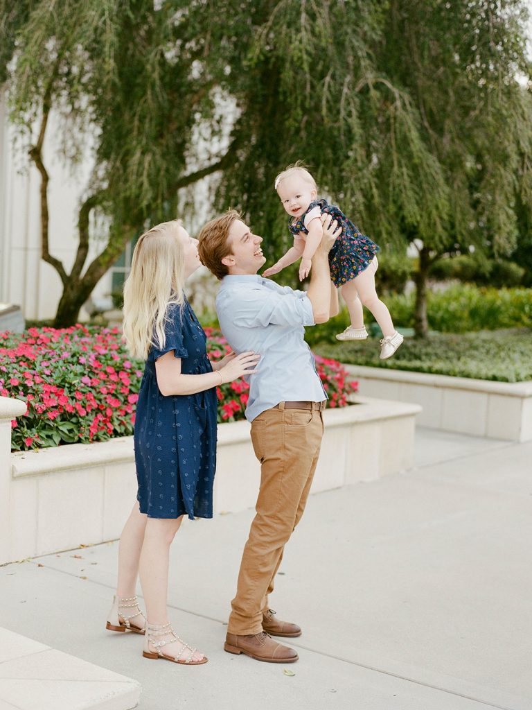 Downtown Winter Garden, Florida family portrait session with Heidi Vail Photography Fine Art Film Photographer | Family & Maternity Photography | Serving Central Florida