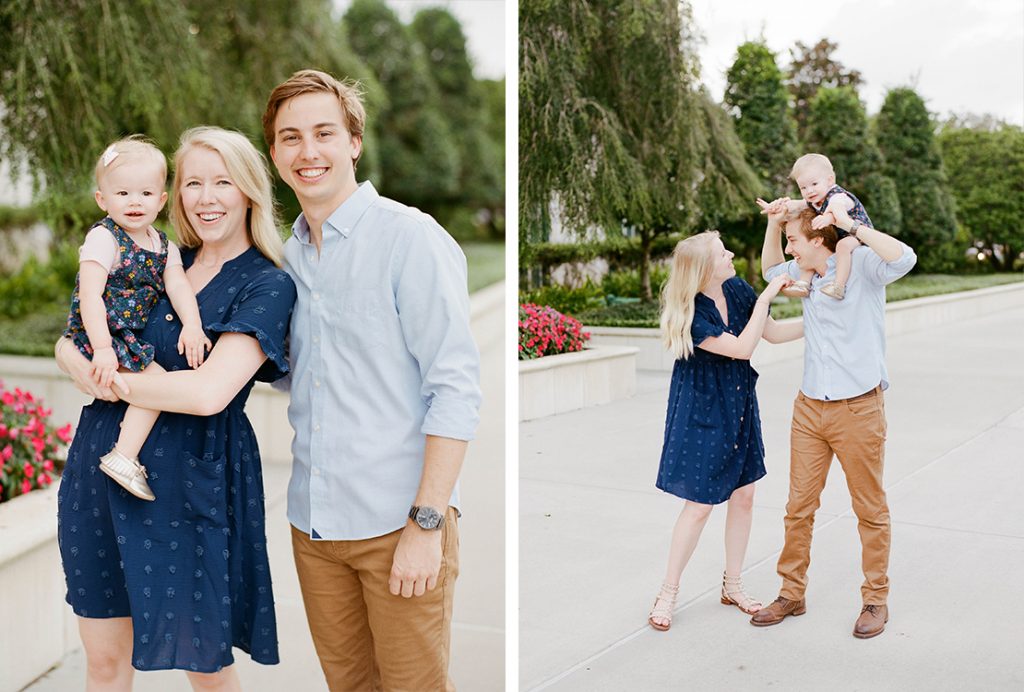 Downtown Winter Garden, Florida family portrait session with Heidi Vail Photography Fine Art Film Photographer | Family & Maternity Photography | Serving Central Florida